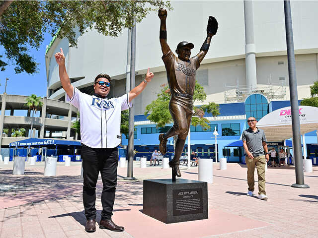 MLB日本人選手列伝】岩村明憲はタンパベイで銅像にもなった 日本人