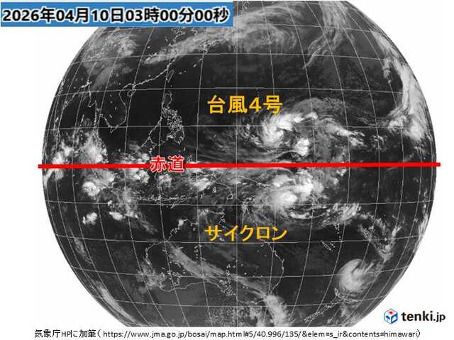 台風4号が北上中 今、気象予報士が注目しているのは台風の影響だけじゃない|au Webポータル国内ニュース