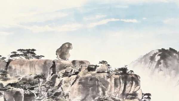 AIが描く水墨画の黄山 中国安徽省|au Webポータル国際ニュース