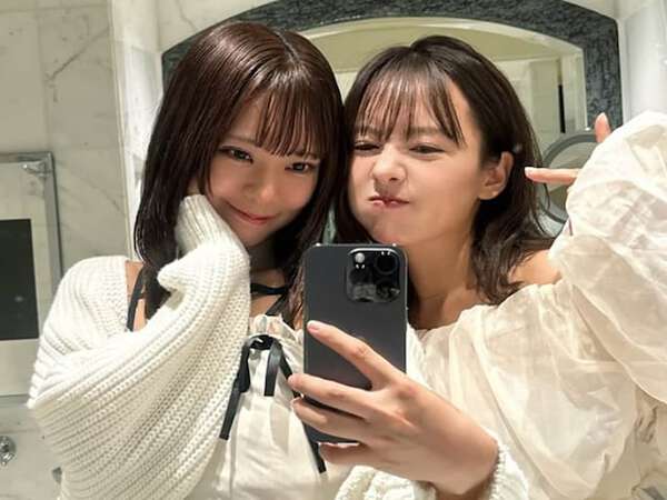 なんと？！」山田菜々、美人妹との密着ショットに反響！ 「最強姉妹