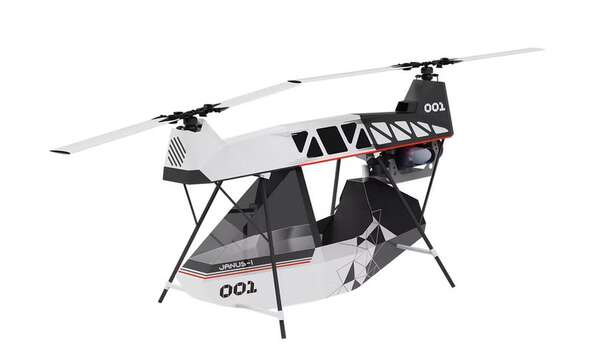 航空機・ヘリコプター MOBIUS513 おひとり様用の「飛空艇」。たためばクルマで運べちゃう|au Web