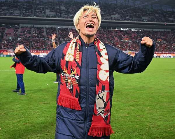 やっと報われたなって感じです」鹿島FW鈴木優磨がJ1制覇後に心境を