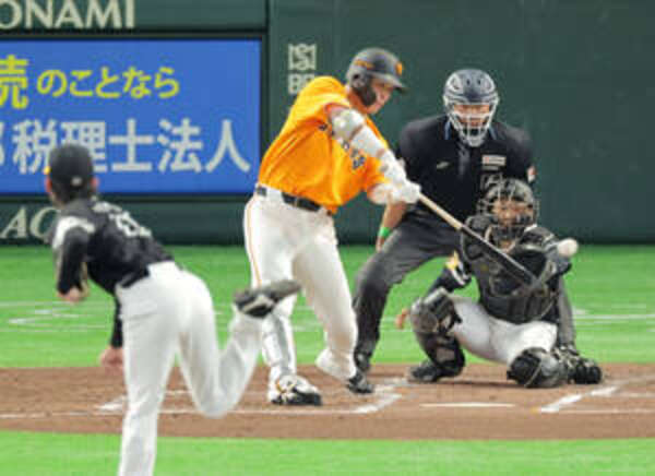 巨人】猛打賞の大城卓三「対戦数が少ないピッチャー。積極的に」3回に