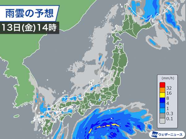 西日本 急な雨や雷雨に注意|au Webポータル国内ニュース