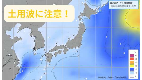 明日20日は海の日】海水浴で気を付けたい3つのポイントとは？土用波に