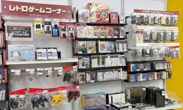 全国97店舗のゲオで「レトロゲーム」の販売開始|au Webポータル経済