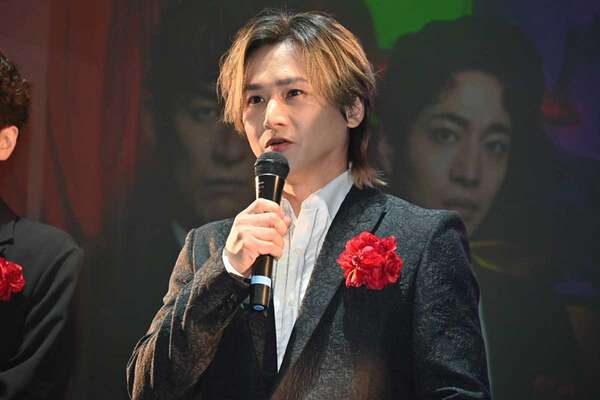堂本光一、午前11時の会見は「すごい朝早い」 生姜焼き試食で箸止まら