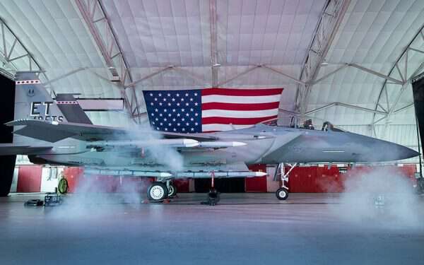 【ぴーちゃん様特価】嘉手納基地 F-15EX展開パッチ 沖縄に米空軍「最新鋭戦闘機」初見参!! でも来年から配備予定