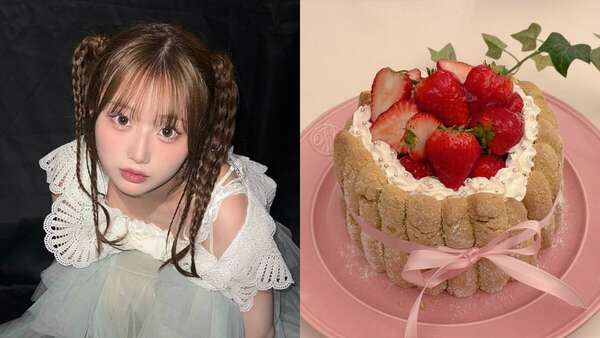 辻希美・長女 】希空 手作りの抹茶シャルロットケーキを披露「2層の