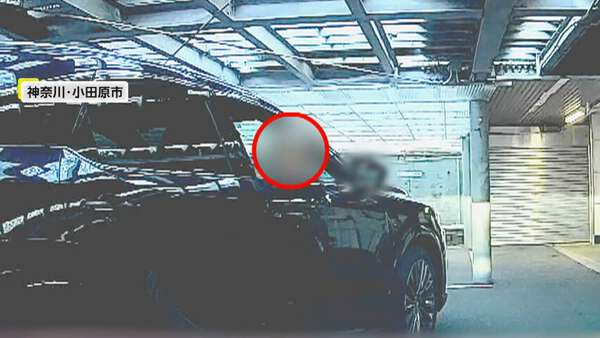駐車場で隣の車に接触…ぶつかった箇所を袖でこすって“ごまかし”？一部