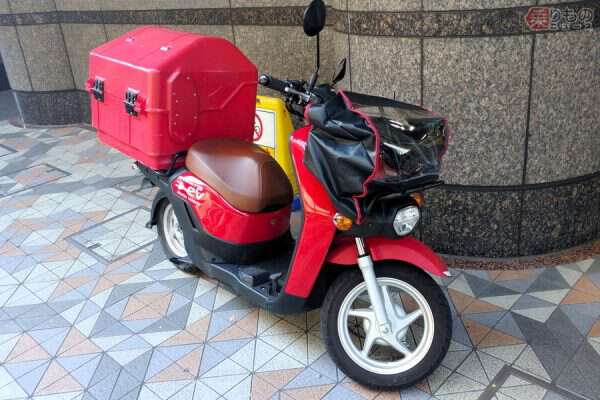 当時物郵便屋さんバイクの箱実用車だと思います。 ワイズスクエア R34 スカイライン ヘッドライト リペア レンズ当時物