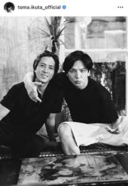 胸熱！！」生田斗真＆山下智久の同期ショットが大反響「最高コンビ