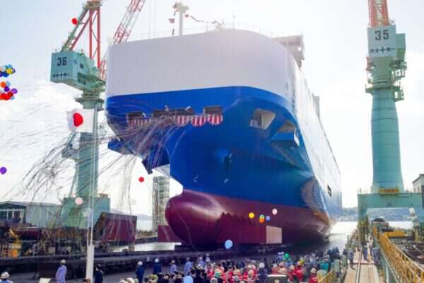 車両倉が7層!? 積載台数が大幅に増えてエコな「新造RORO船」が進水 26