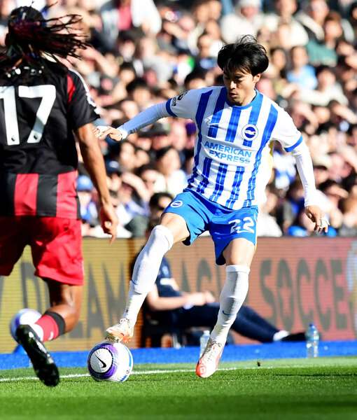 ブライトン三笘、終盤まで出場 イングランド・プレミアリーグ|au Web