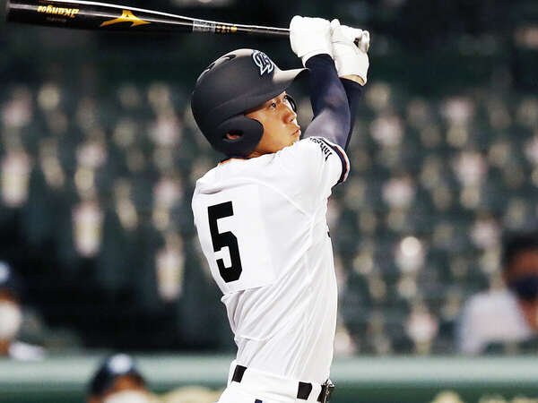 夏の甲子園でのバックスクリーン弾→大学で三冠王 立石正広が3球団