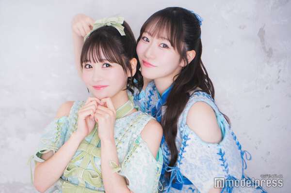 FRUITS ZIPPER 櫻井優衣 真中まな ペアチェキ FC限定 FRUITS ZIPPER櫻井優衣＆真中まな「見ていて癒される」“真ん中