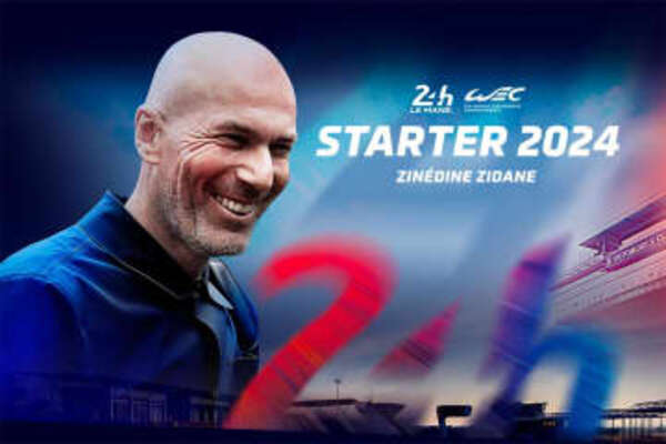 サッカー元フランス代表ジネディーヌ・ジダンが、2024年ル・マン24時間