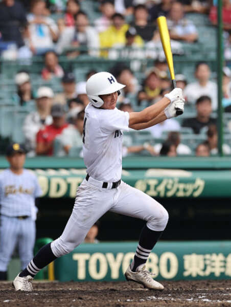星翔高校野球部ジャケット 桜井の適時打 高校野球|au Webポータルスポーツニュース