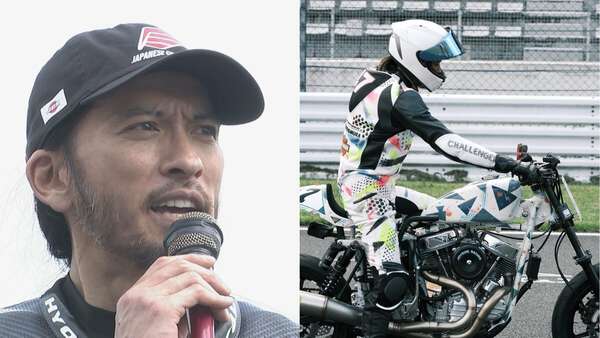 【長瀬】 長瀬智也 】今年のバイクレース最終戦は “70年前のエンジン最後