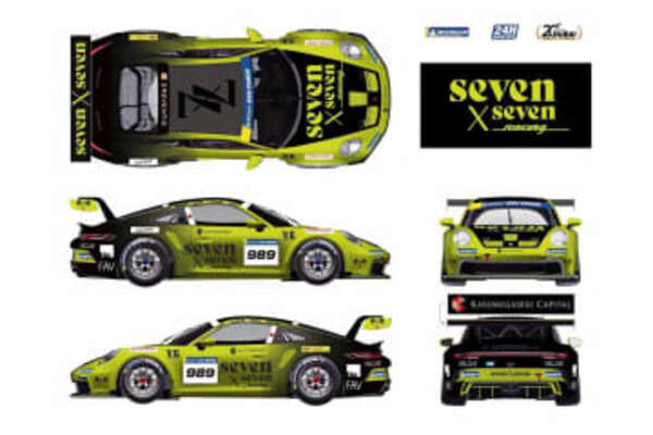 seven x seven Racingが日本人4人組でドバイ24時間に挑戦へ。激戦の992