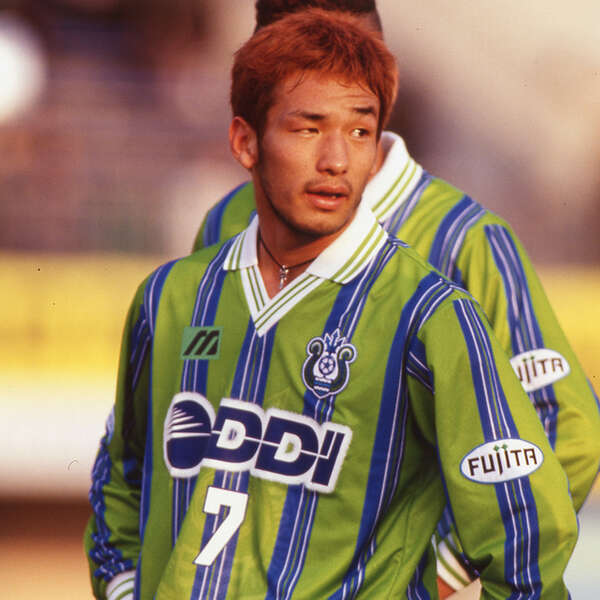 95-96 ベルマーレ平塚 選手実使用ユニフォーム 中田英寿 1995 95