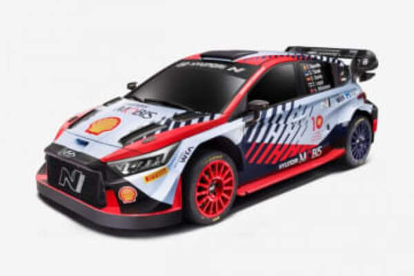 ヒョンデが2024年型『i20 Nラリー1』を公開。強化した新体制でWRC