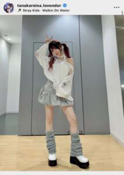 モーニング娘。 田中れいな 絶対着用して Tシャツ Ｌ 元「モー娘。」メンバー33歳のラフな私服姿が素敵！「きゃわ